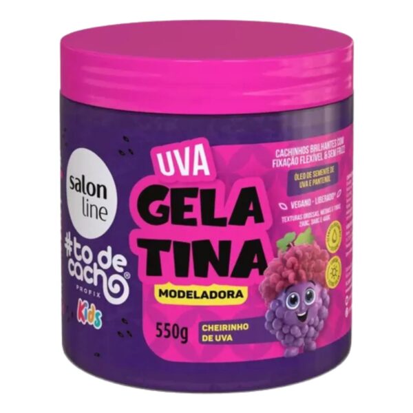 Gelatina Uva Modeladora to de Cacho 550g de Line