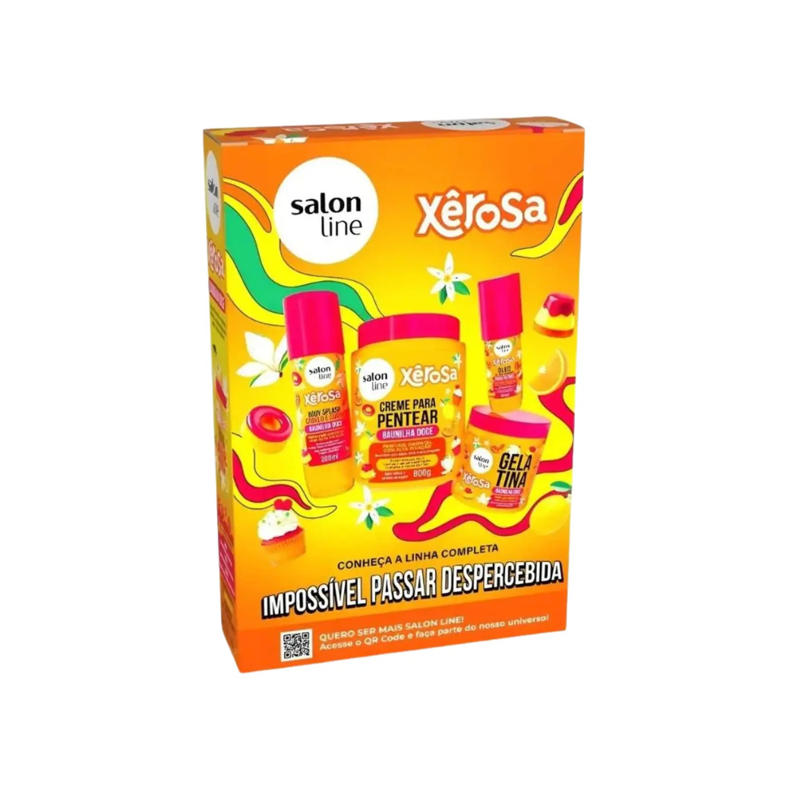 Kit Shampoo 300ml + Acondicionador 200ml Xêrosa Vainilla Dulce de Line – vista 2