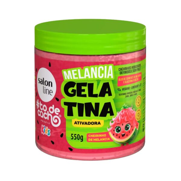 Gelatina Melancia activadora to de Cacho 550grs de Line