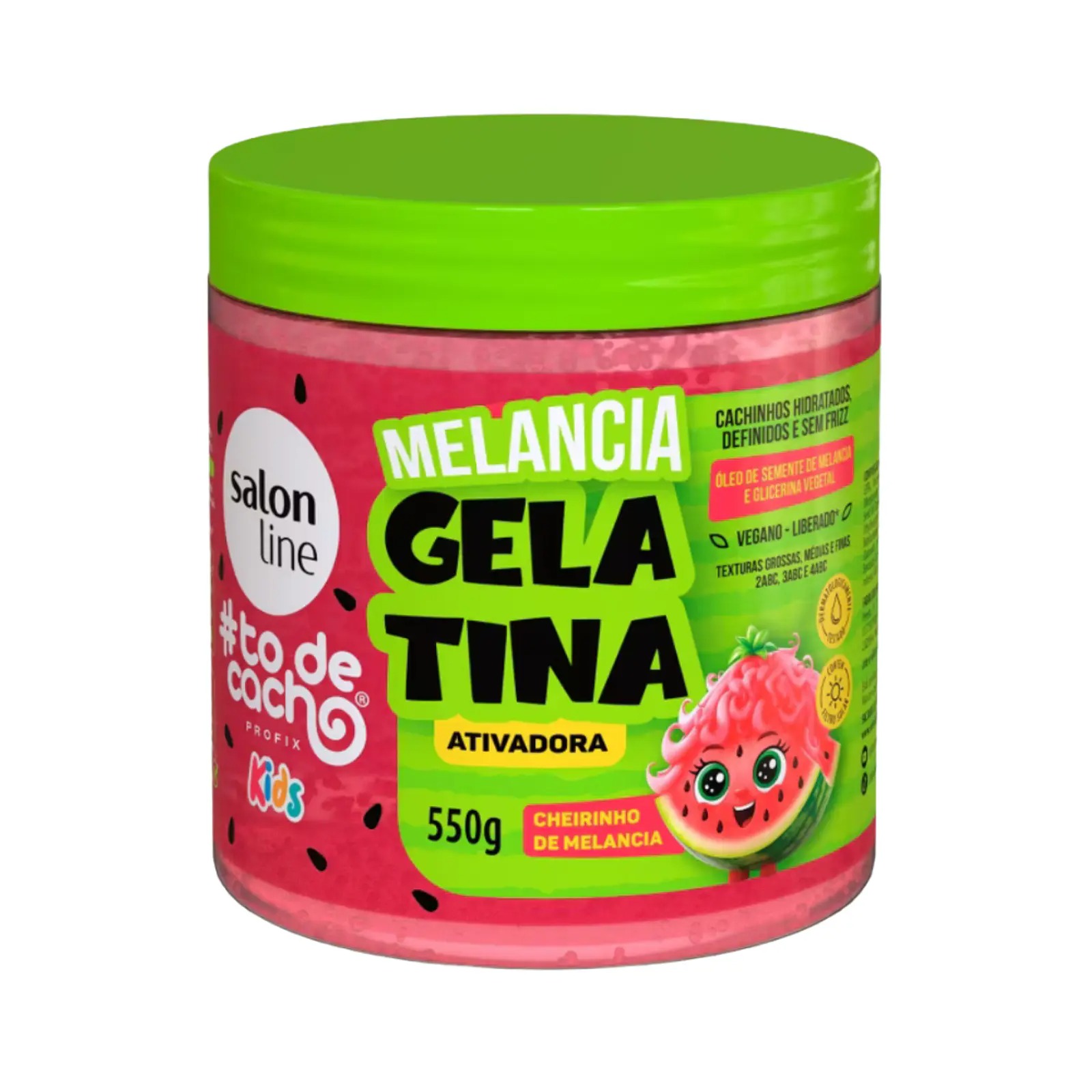 Gelatina Melancia activadora to de Cacho 550grs de Line