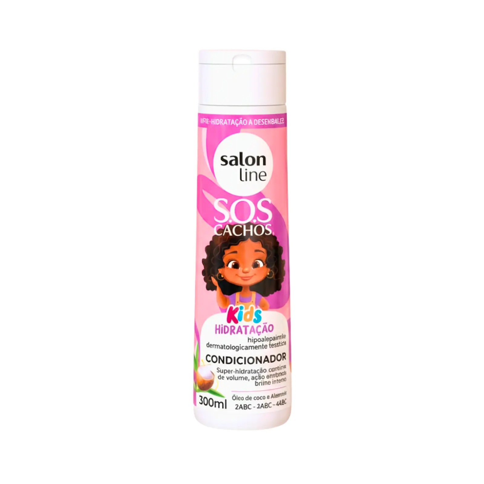 Shampoo sos cachos kids hidratación profunda 300ml de Line