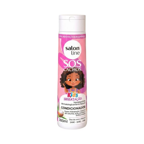 Acondicionador sos cachos kids hidratación profunda 300ml de Line