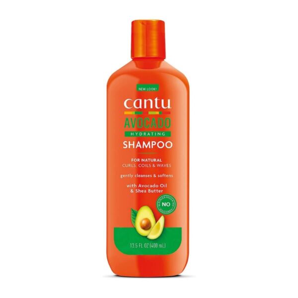 Shampoo Hidratante de Aguacate para Cabello Rizado y Ondulado de Cantu