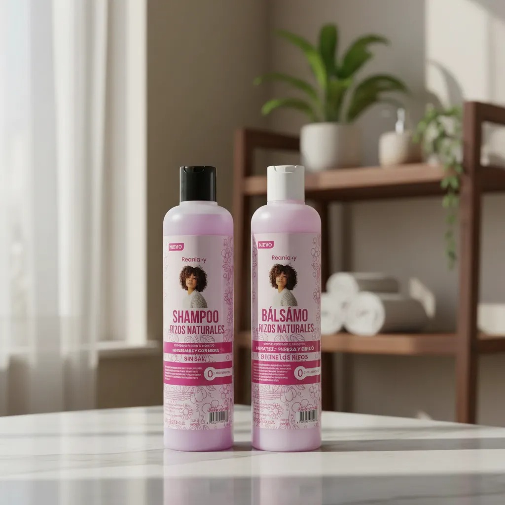 Shampoo Y Acondicionador Rizos Naturales 500ml de Reania-y