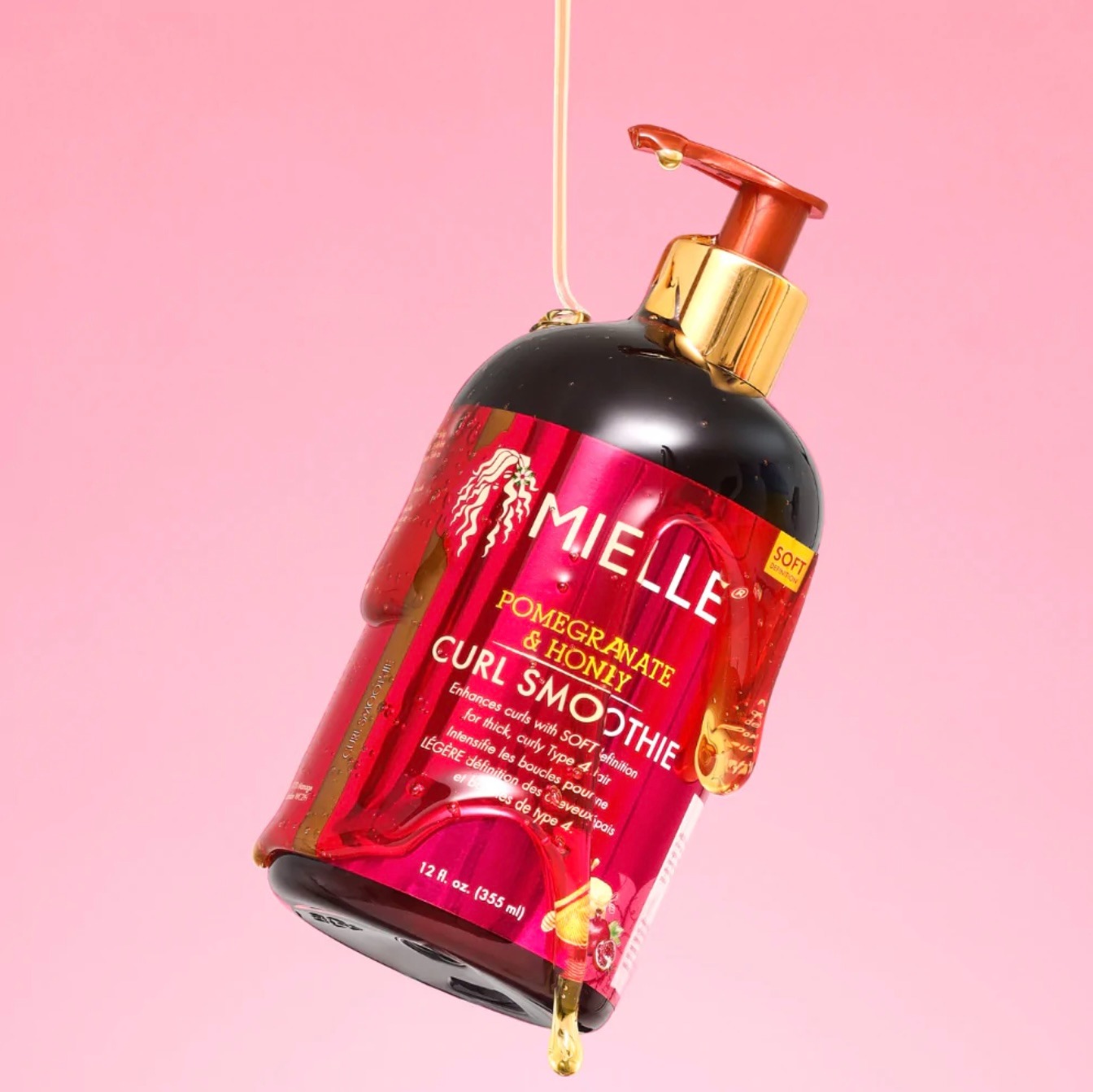 Mielle Pomegranate & Honey Curl Smoothie 12OZ de Mielle Naturals