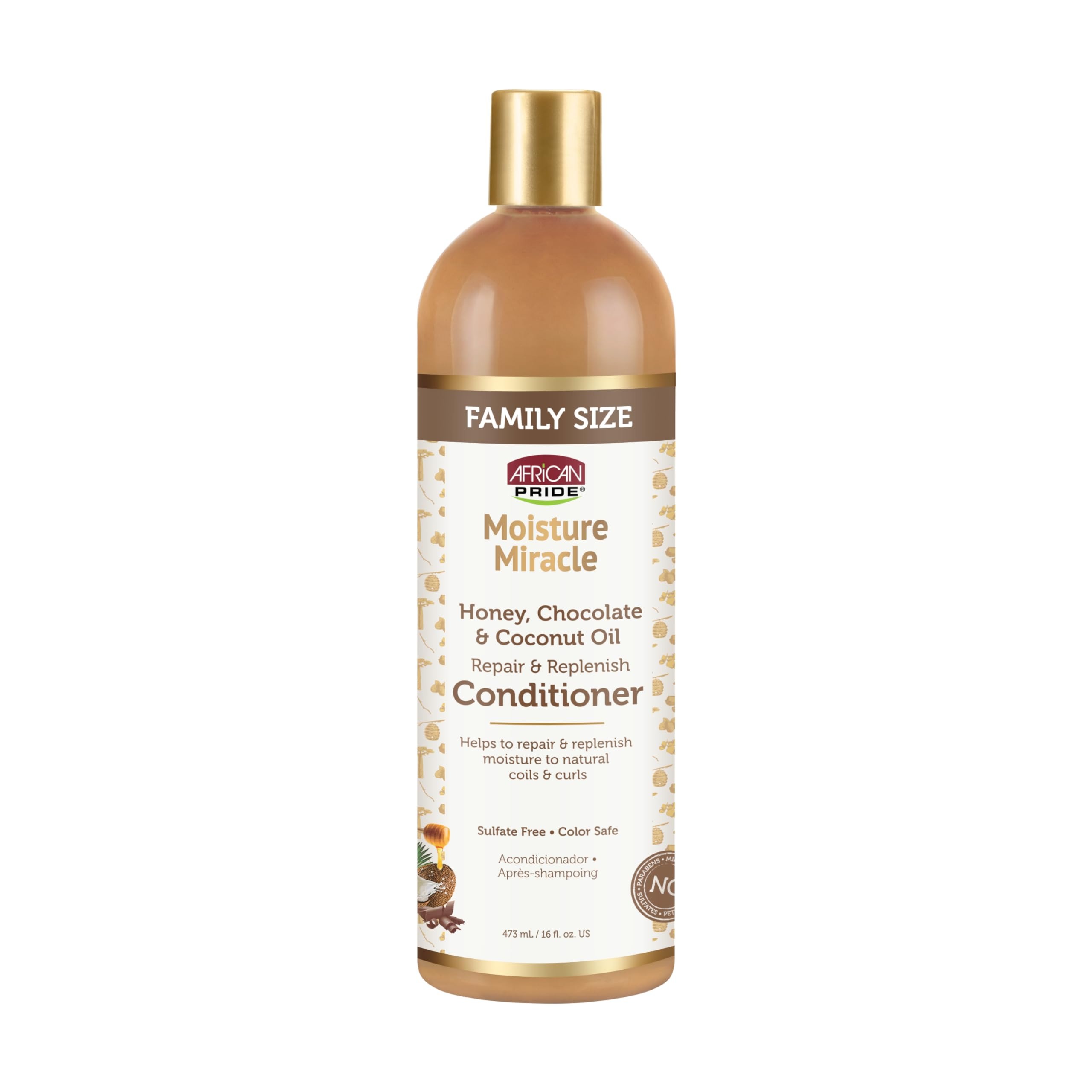 MOIST MIRACLE HONEY CONDITIONER 16oz de African Pride