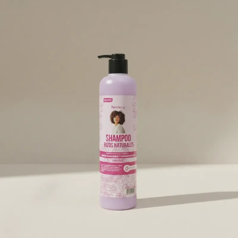 Shampoo Rizos Naturales 500ml de Reania-y