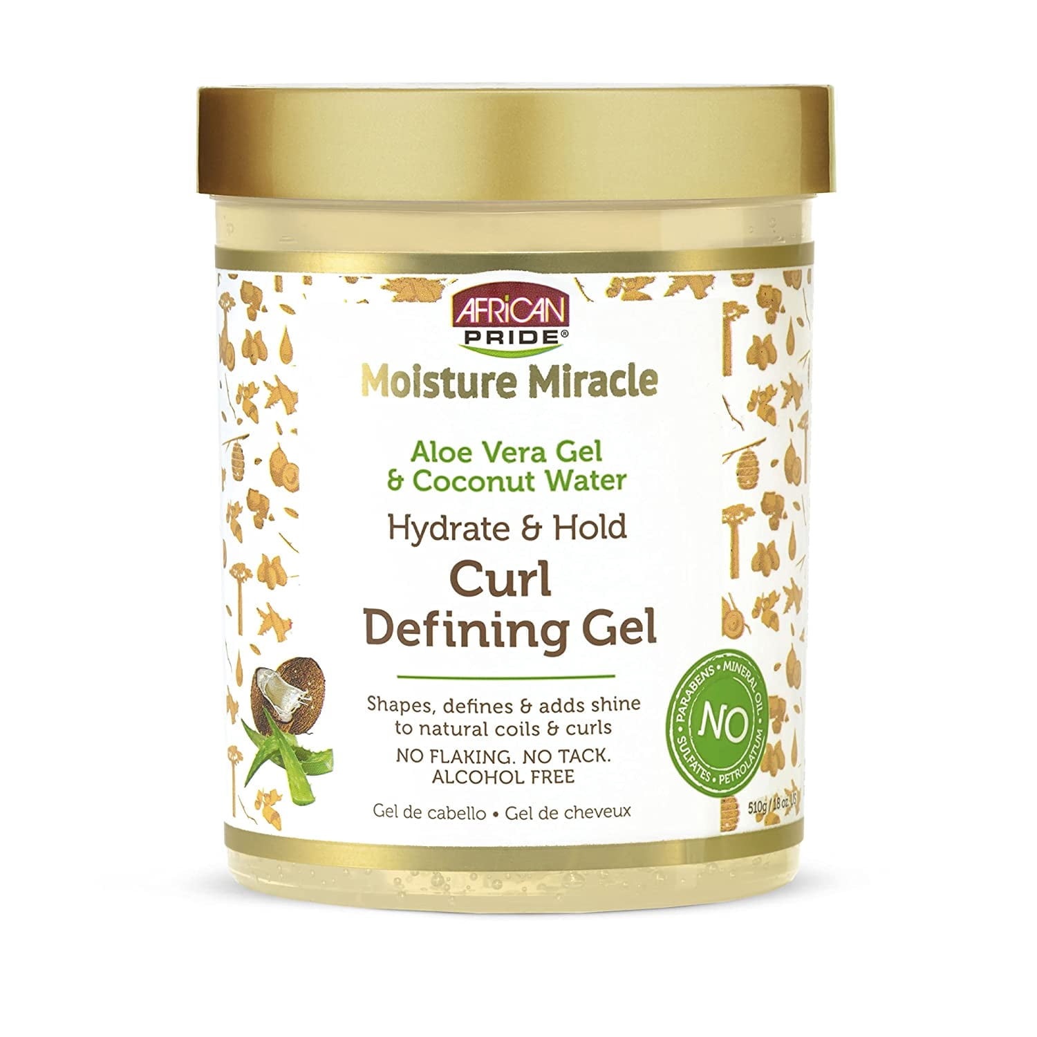 AFRICAN PRIDE MOISTURE MIRACLE CUR DEFINING GEL