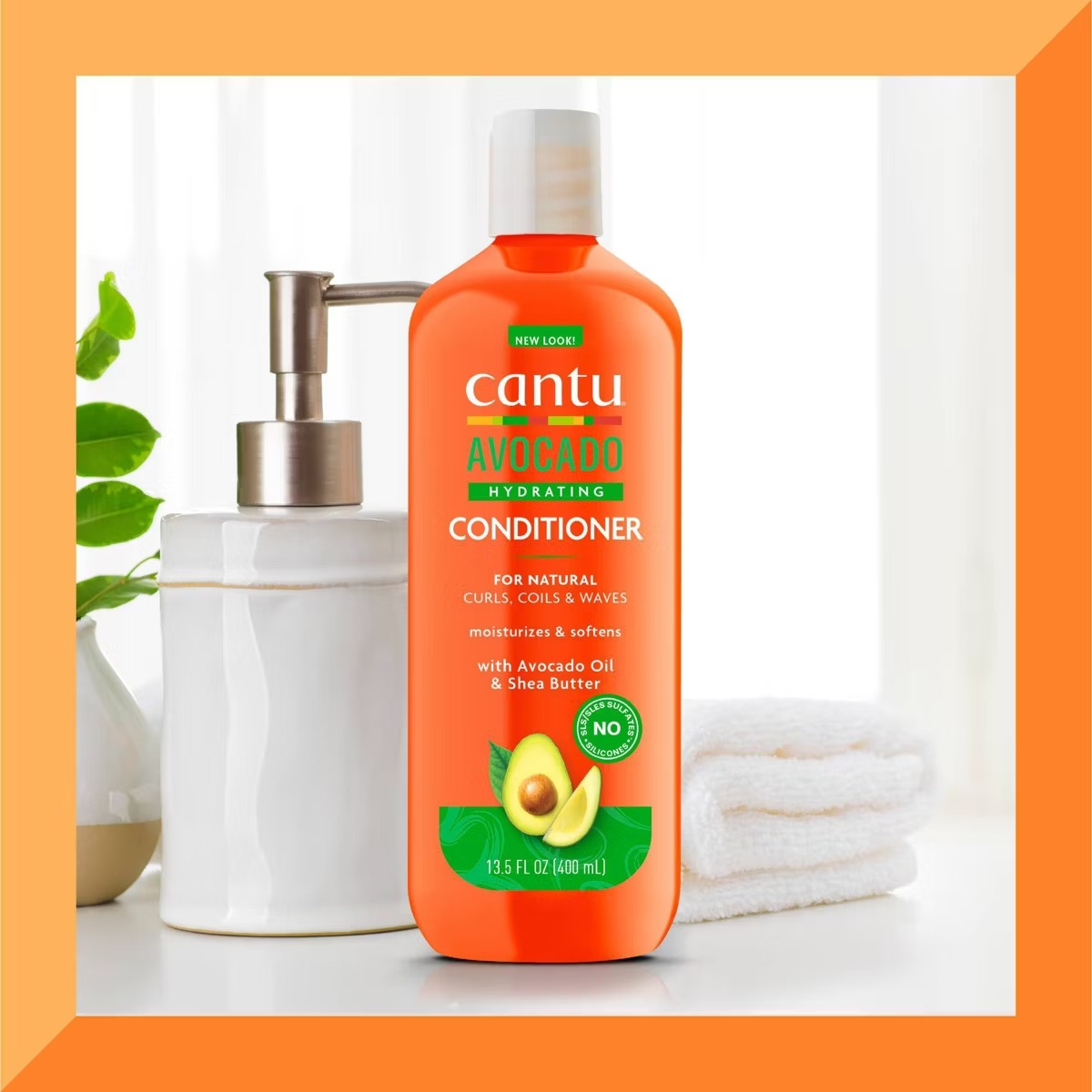 Cantu Avocado Hydrating Sulfate Free Conditioner – 13.5 fl oz – vista 3