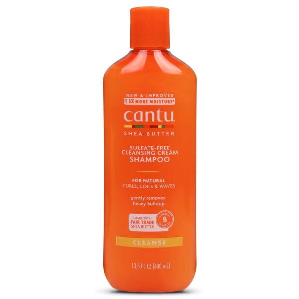 Cantu Shea Butter Hair Cleansing Cream Shampoo – 13.5 fl oz