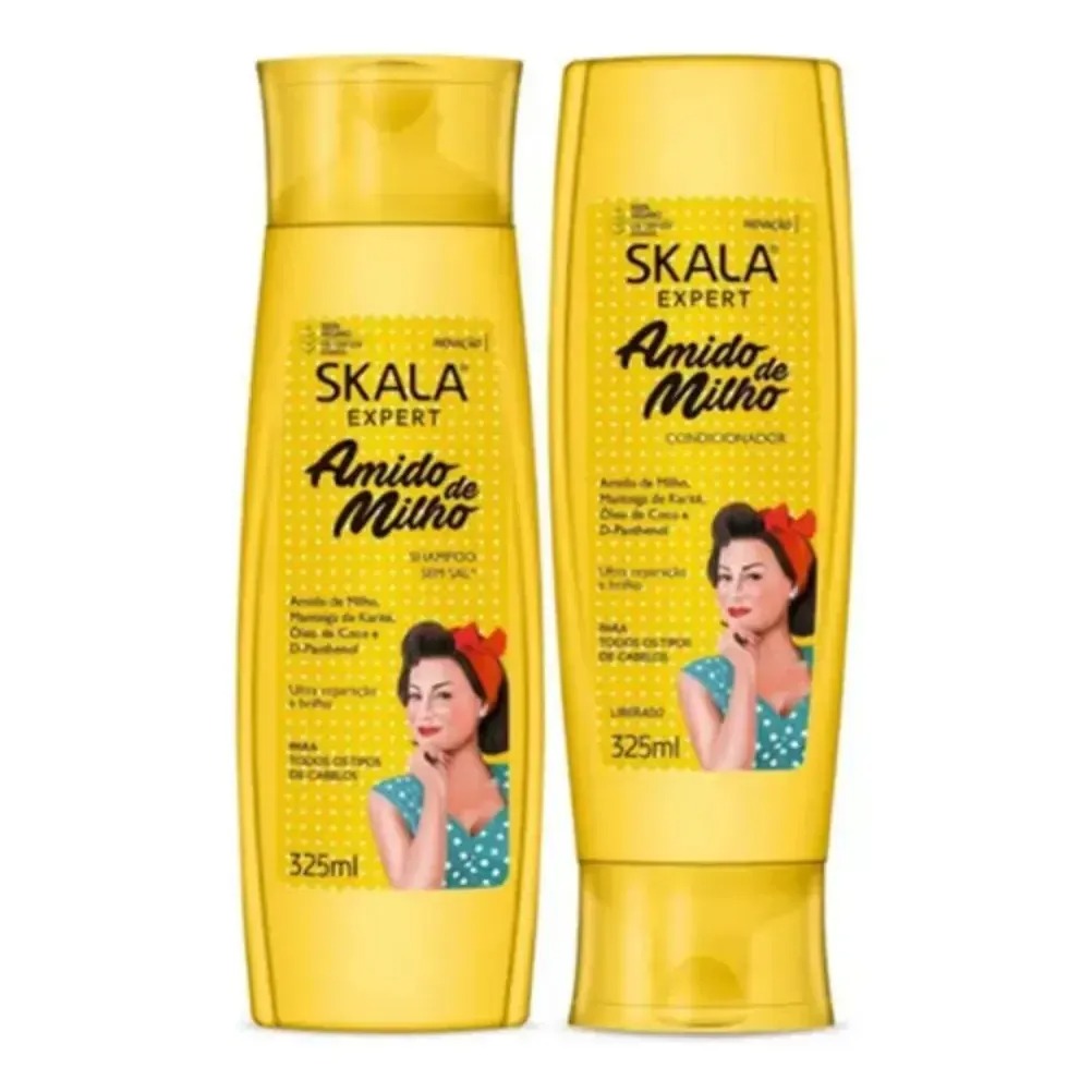 Kit Shampoo Y Acondicionador Skala Amido De Milho – vista 2