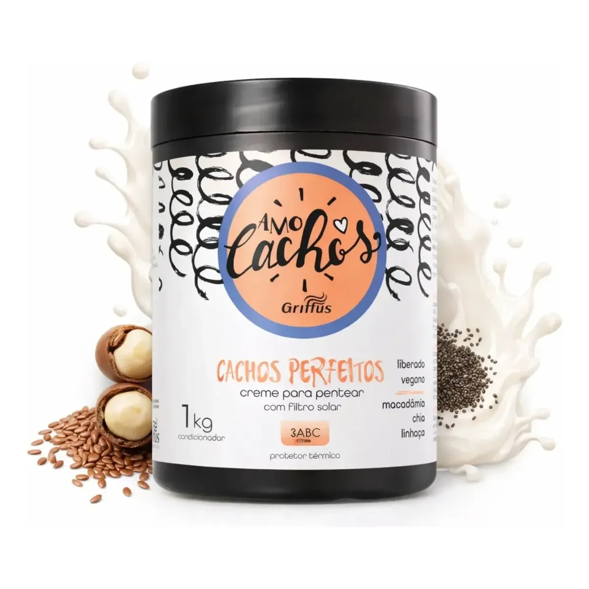 Crema de peinar cachos Perfectos Love Curls 1k de Griffus
