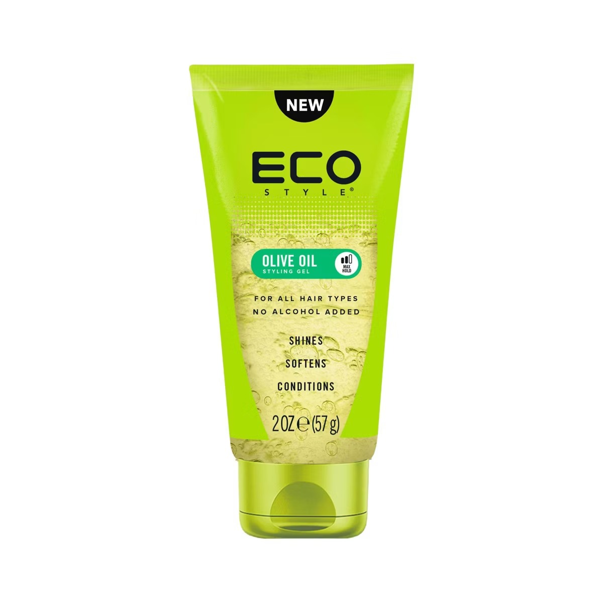 ECO STYLE Professional Olive Oil Styling Gel – Travel Size – 2 fl oz de Eco Styler