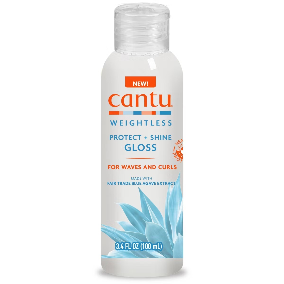 Cantu Weightless Protect + Shine Gloss Liquid Curl Enhancer – 3.4 fl oz