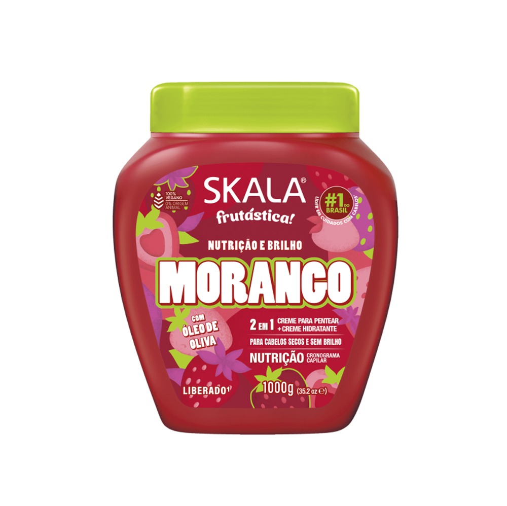 Tratamiento Capilar Strawberry Cabello Seco Y Op 1000g Skala