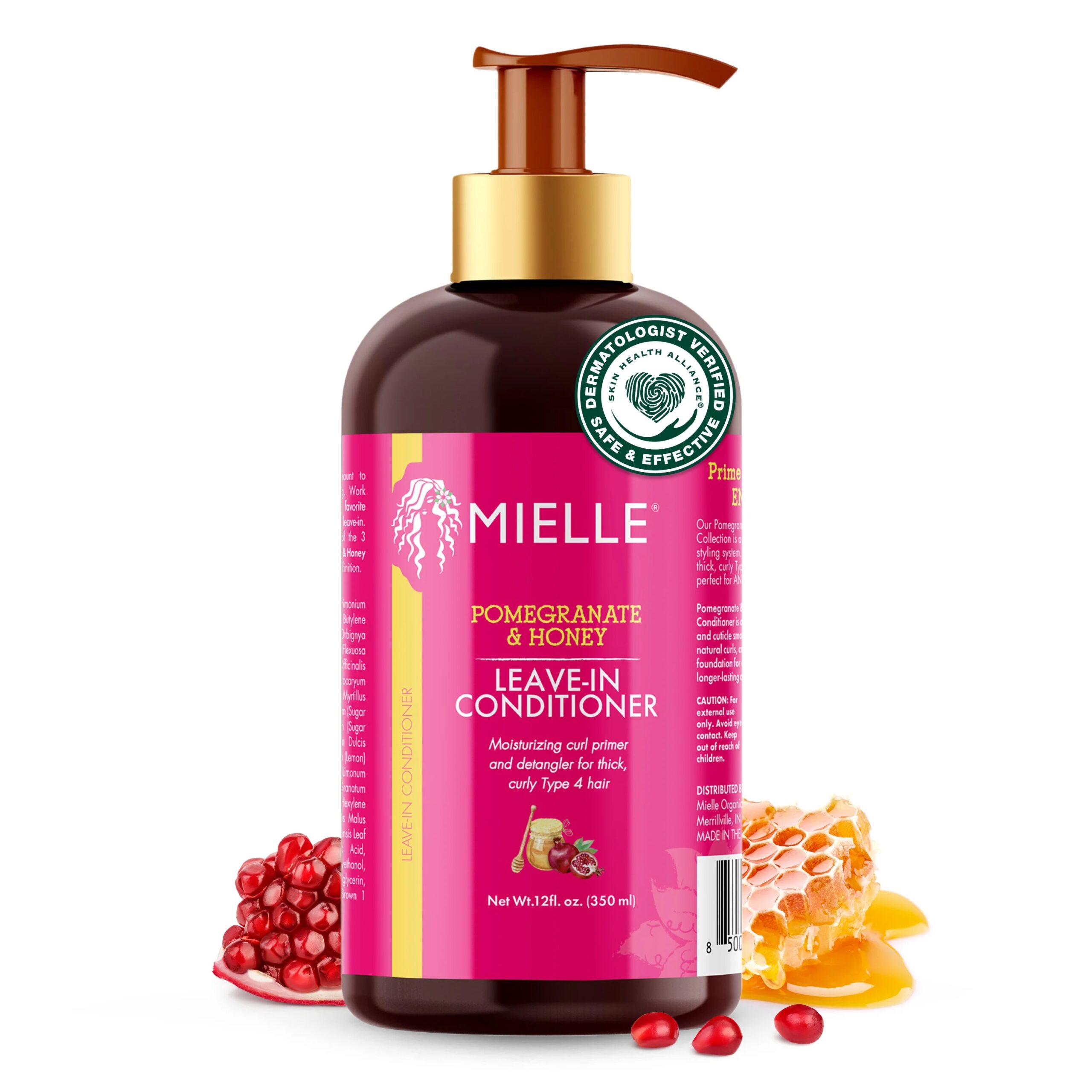 Mielle Pomegranate & Honey Curl Smoothie 12OZ de Mielle Naturals – vista 2