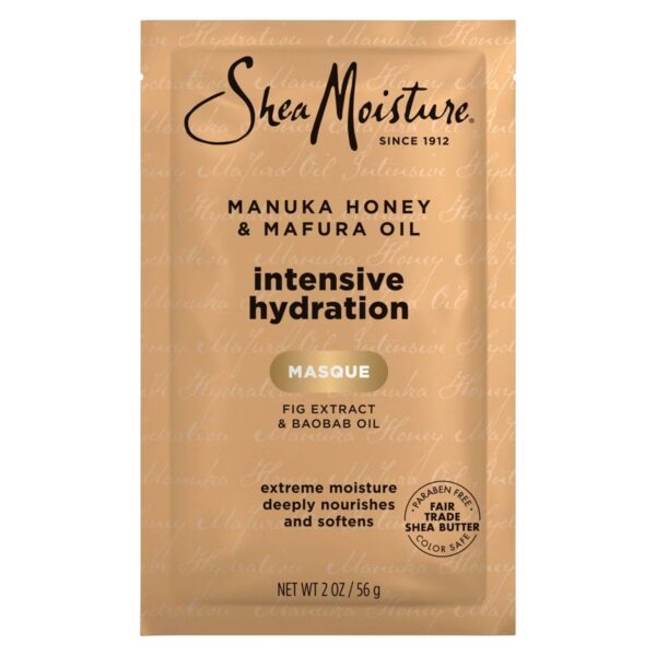 Shea Moisture Manuka Honey & Mafura Hair Oil Intensive Hydration Hair Mask – 2 fl oz