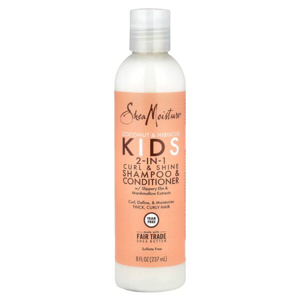 Shea Moisture Kids 2-in-1 Shampoo & Conditioner Curl & Shine, 237 ml