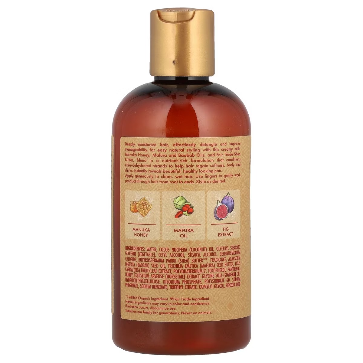 Shea Moisture Manuka Honey & Mafura Oil, Intensive Hydration Leave-In Milk – vista 2