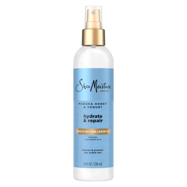 Shea Moisture Manuka Honey & Yogurt Hydrate + Repair Leave-In Conditioner Spray – 8 fl oz