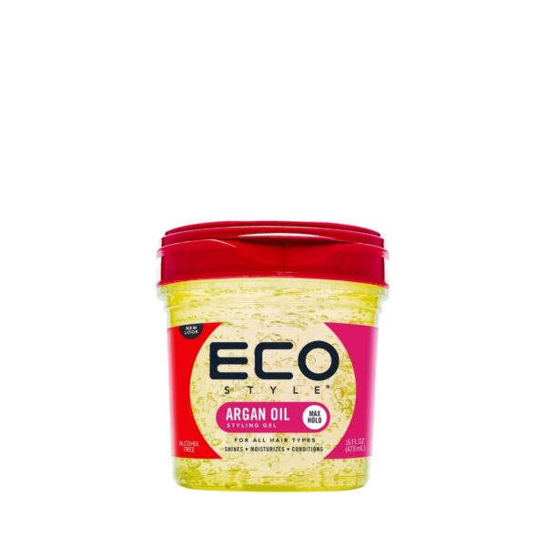 ECO STYLE Professional Argan Oil Styling Gel – 16 fl oz de Eco Styler