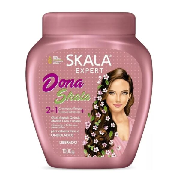 Mascarilla + Crema de peinar Para Ondas Dona Skala 1 kg