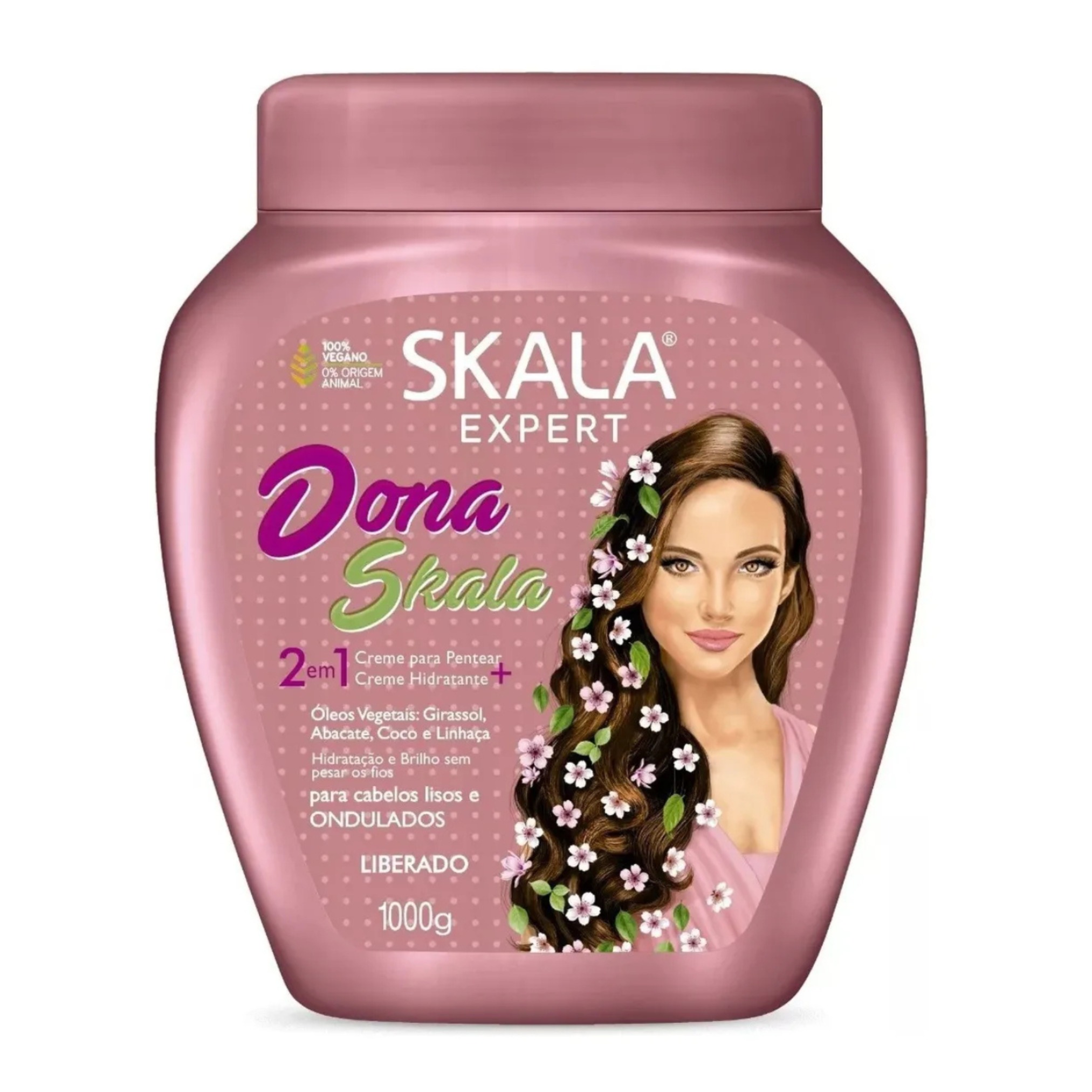 Mascarilla + Crema de peinar Para Ondas Dona Skala 1 kg