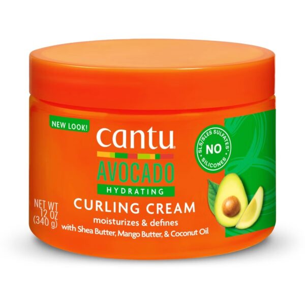 Cantu Avocado Coconut Curling Cream – 12 oz