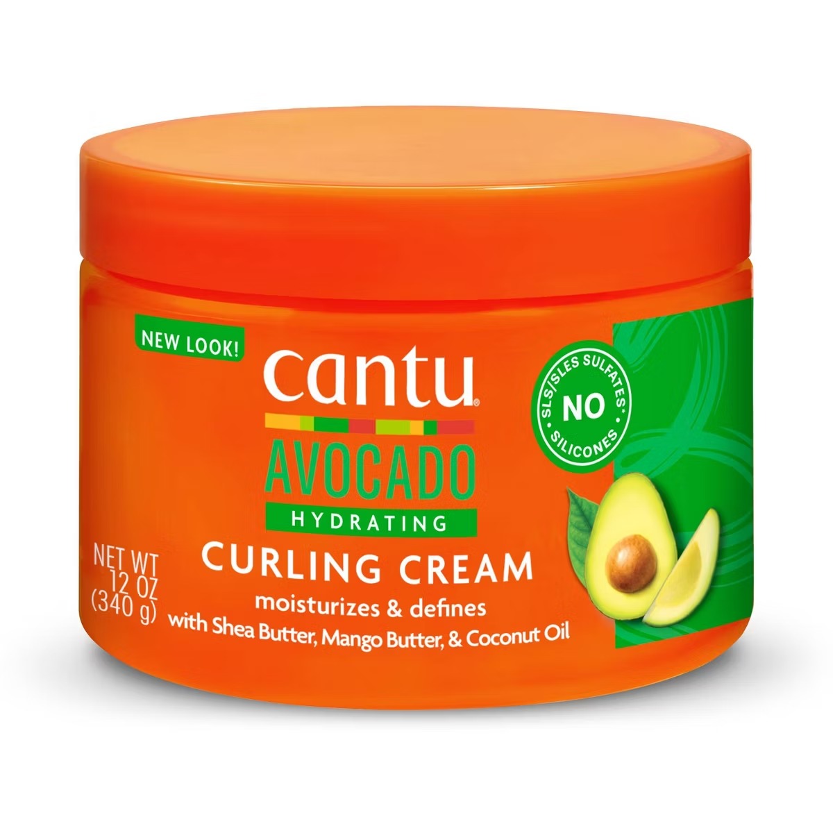 Cantu Avocado Coconut Curling Cream – 12 oz