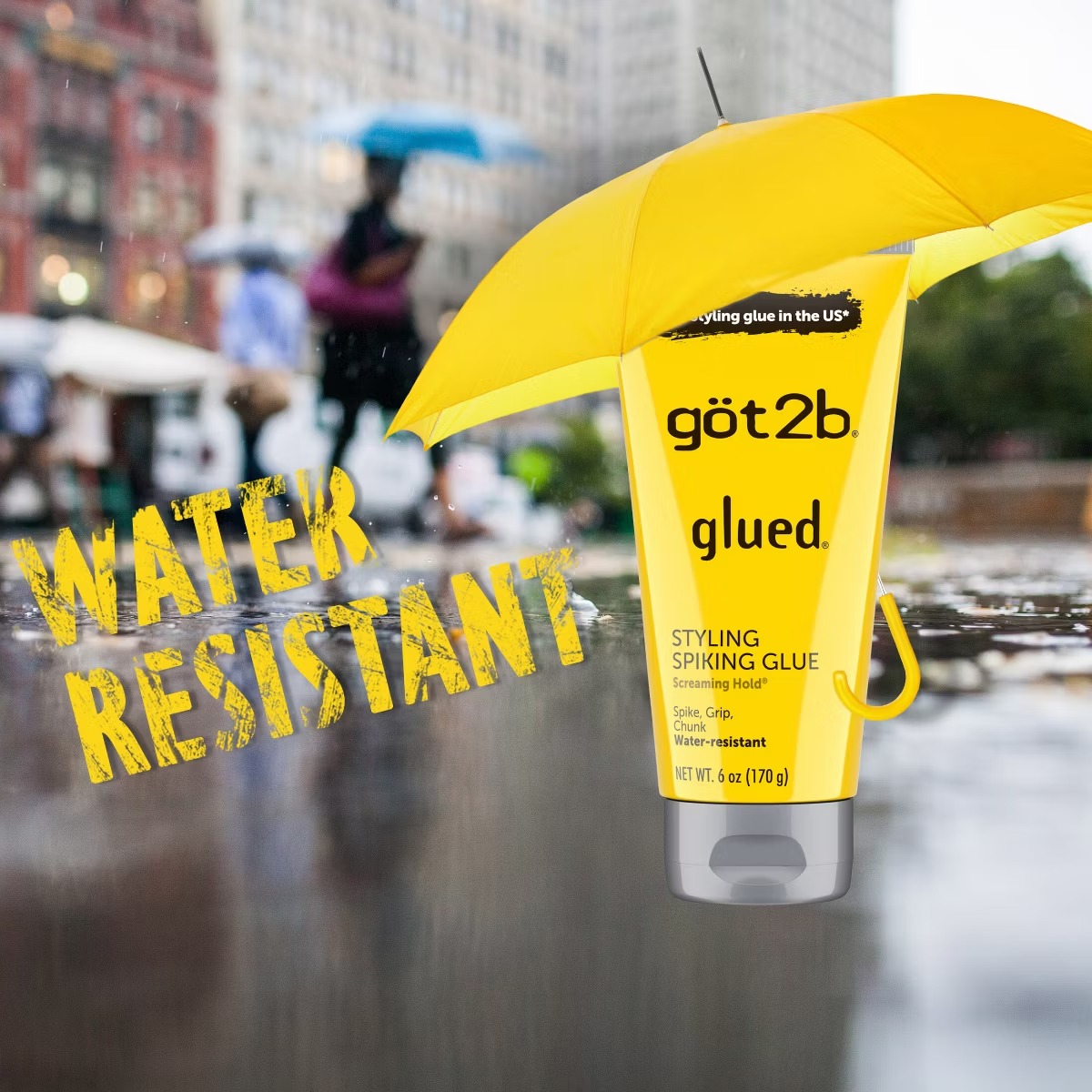 Got2b Glued Styling Spiking Hair Glue – 6oz – vista 2
