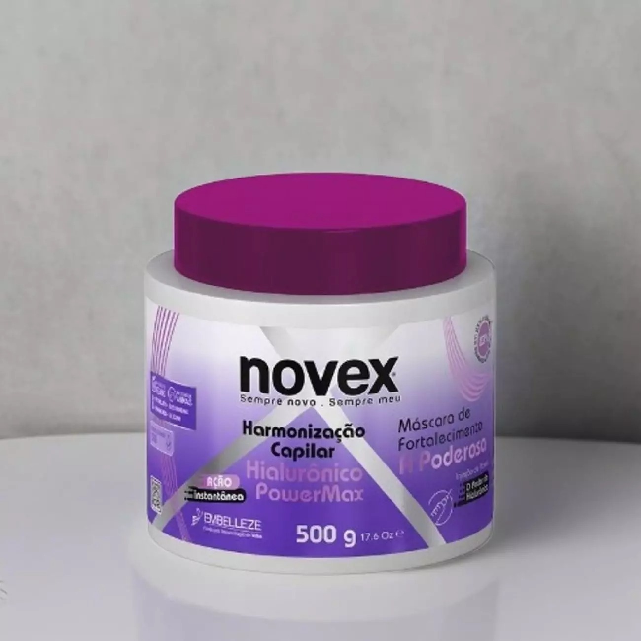 MASCARA HIALURONICO POWER MAX 500G NOVEX