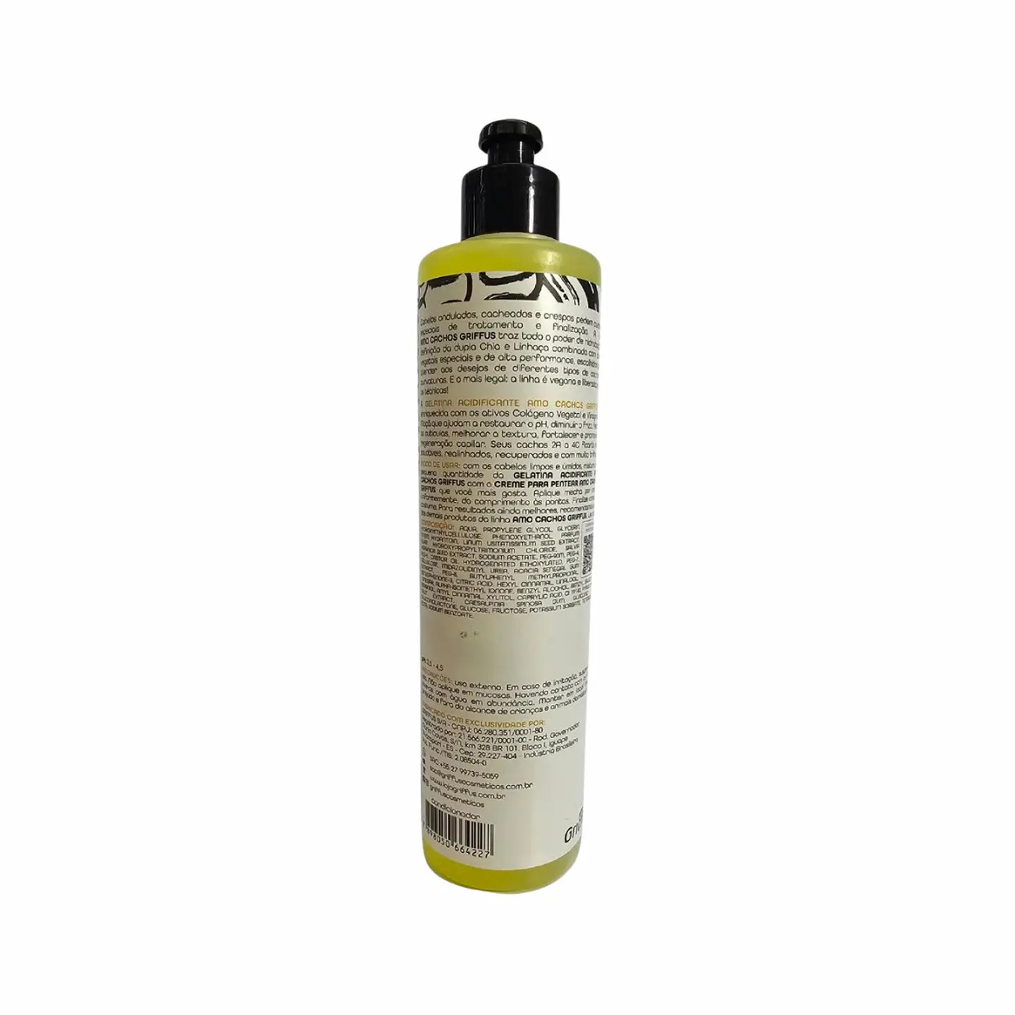 Gelatina Para Rizos Acidificante Amo Cachos 420ml de Griffus – vista 2
