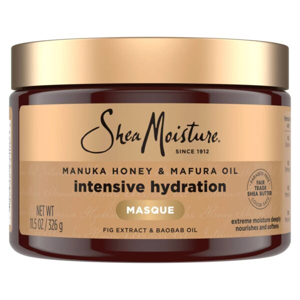 Shea Moisture Manuka Honey & Mafura Hair Oil Intensive Hydration Hair Mask – 11.5oz