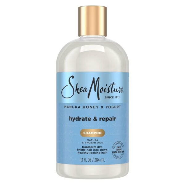 Shea Moisture Manuka Honey & Yogurt Hydrate & Repair Shampoo – 13 fl oz