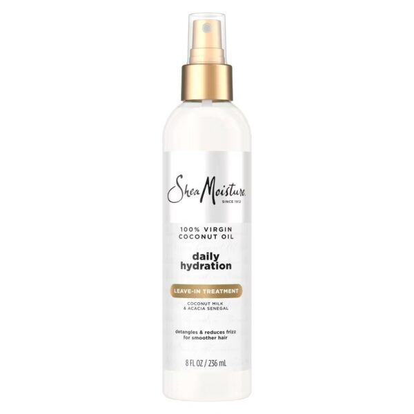 Shea Moisture 100_ Virgin Coconut Oil Leave In Conditioner – 8 fl oz