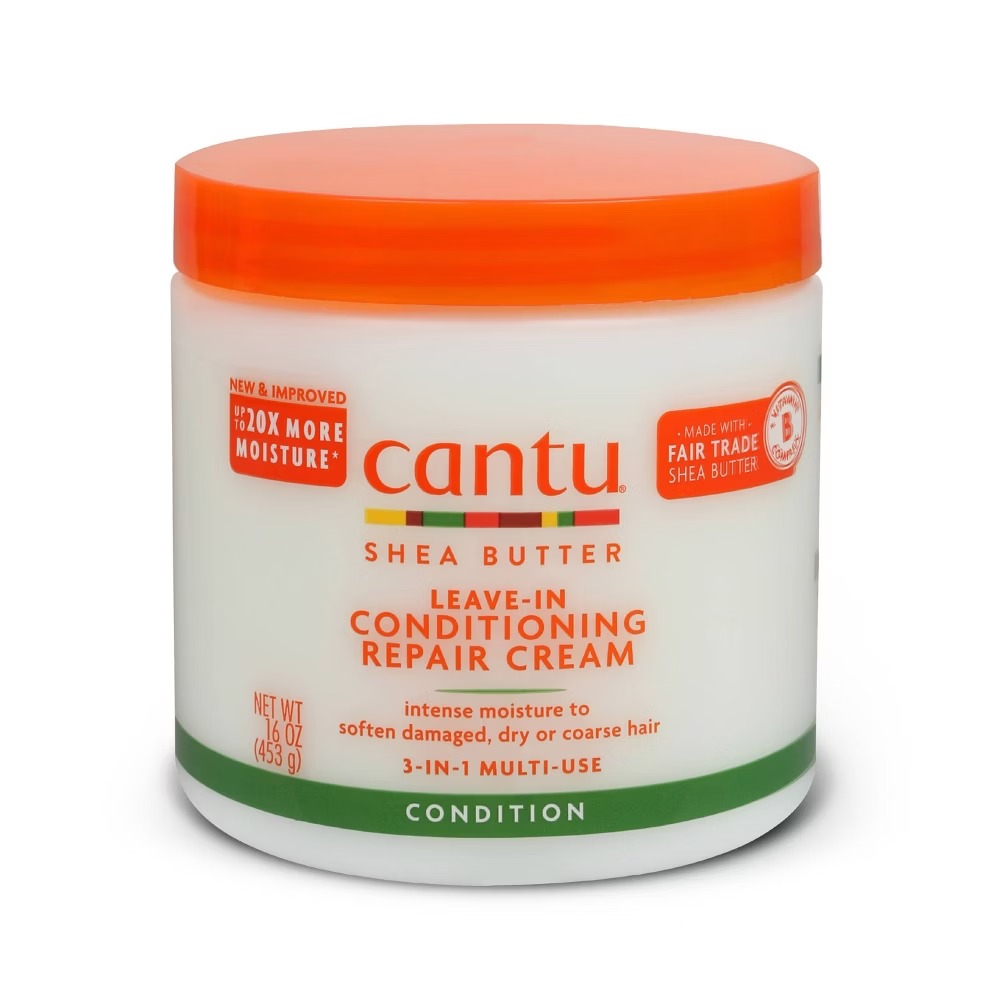 Cantu Shea Butter Leave-In Conditioning Repair Hair Cream – 16 fl oz