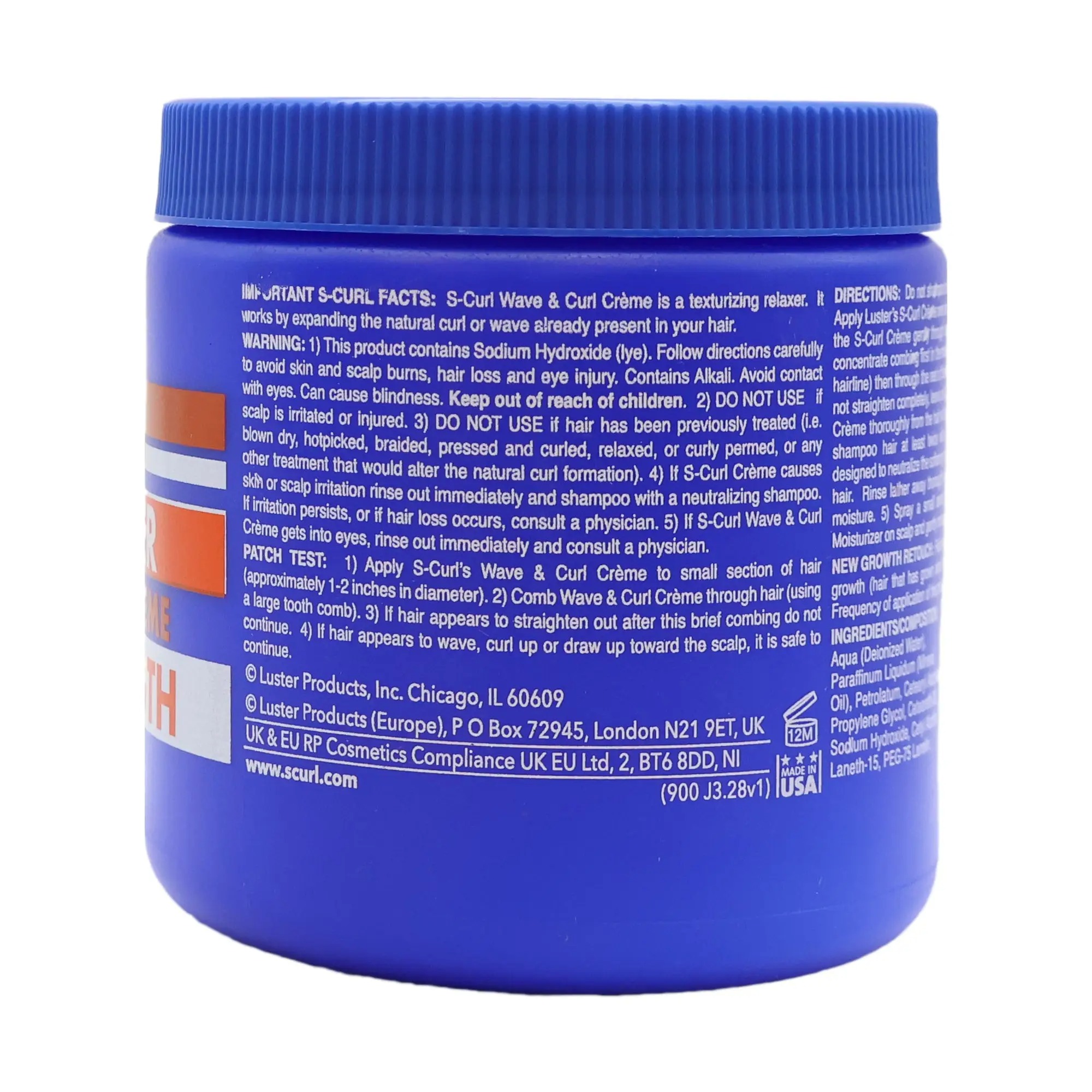 Luster_s S-Curl Texturizer Wave And Curl Creme – Regular StrengtH de SCURL – vista 2
