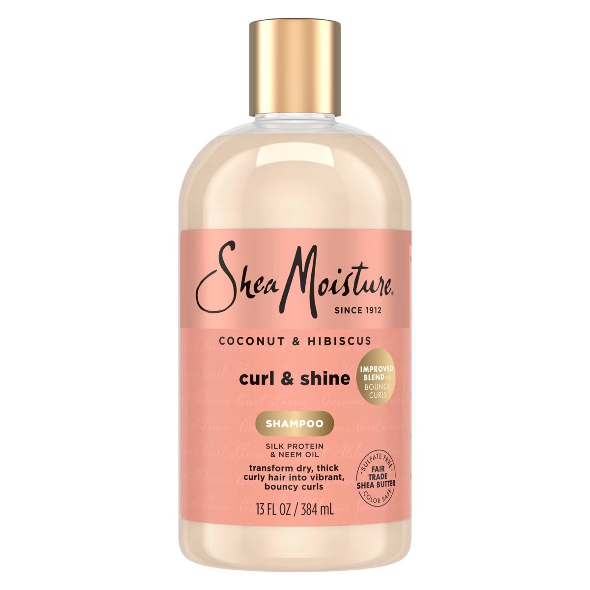 Shea Moisture Coconut and Hibiscus Curl and Shine Shampoo – 13 fl oz