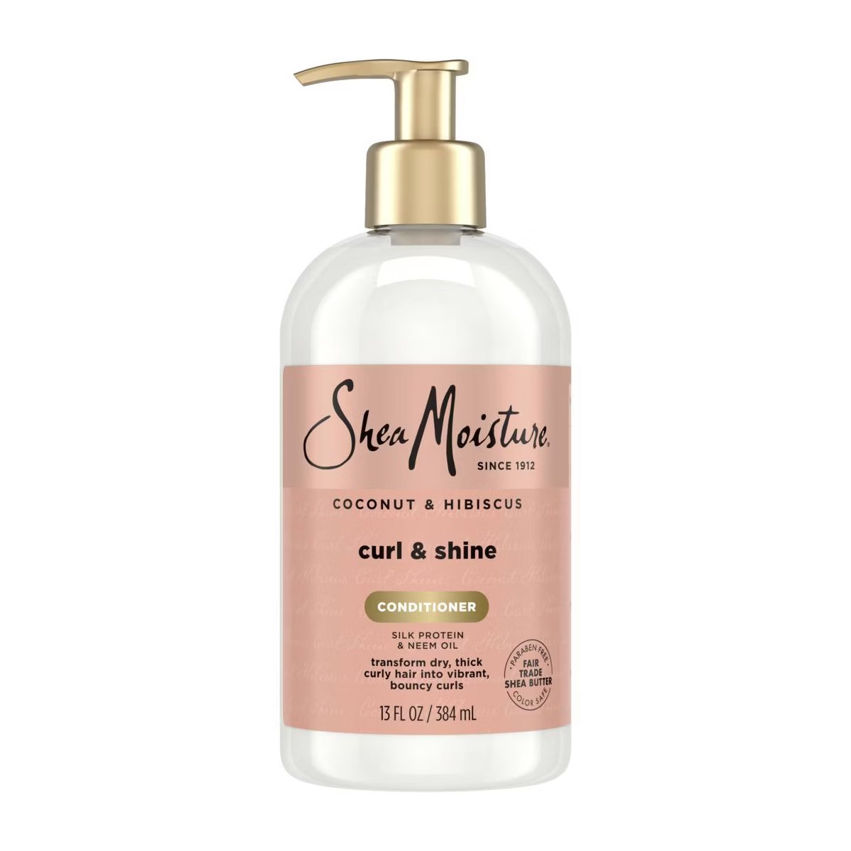 Shea Moisture Coconut and Hibiscus Curl & Shine Conditioner – 13 fl oz
