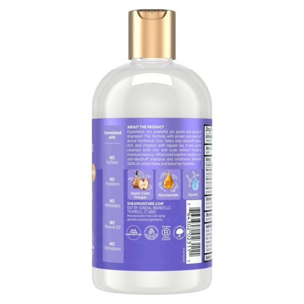 Shea Moisture Apple Cider Vinegar Anti-Dandruff Salicylic Acid Shampoo – 13 fl oz