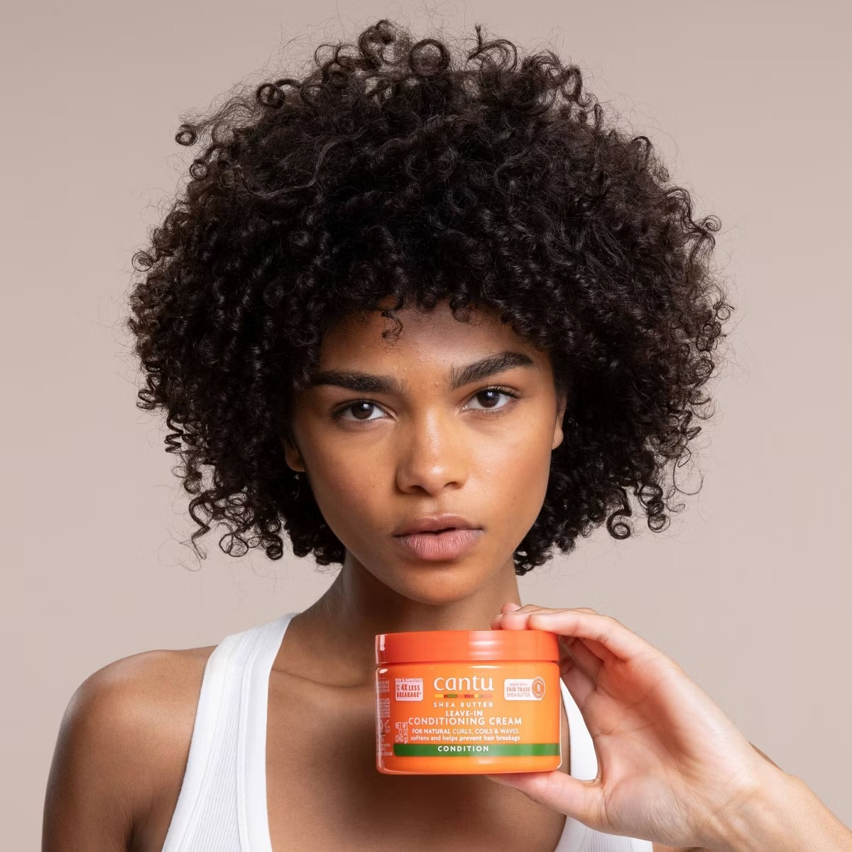 Cantu Shea Butter Leave-In Conditioning Repair Hair Cream – vista 2