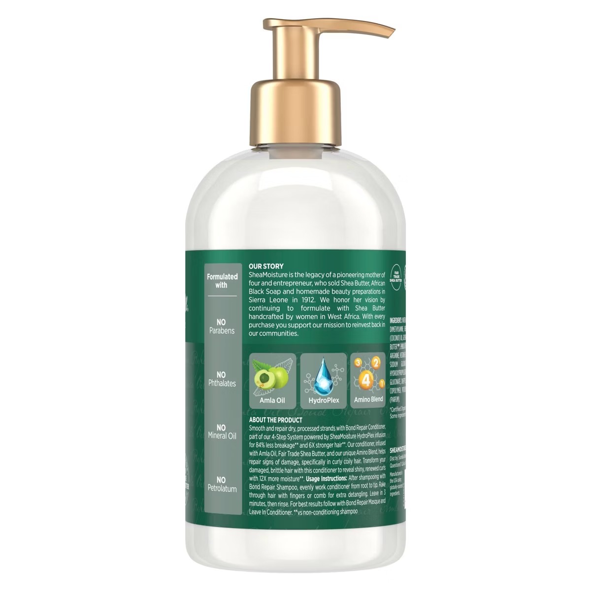 Shea Moisture Bond Repair Conditioner – 13 fl – vista 2