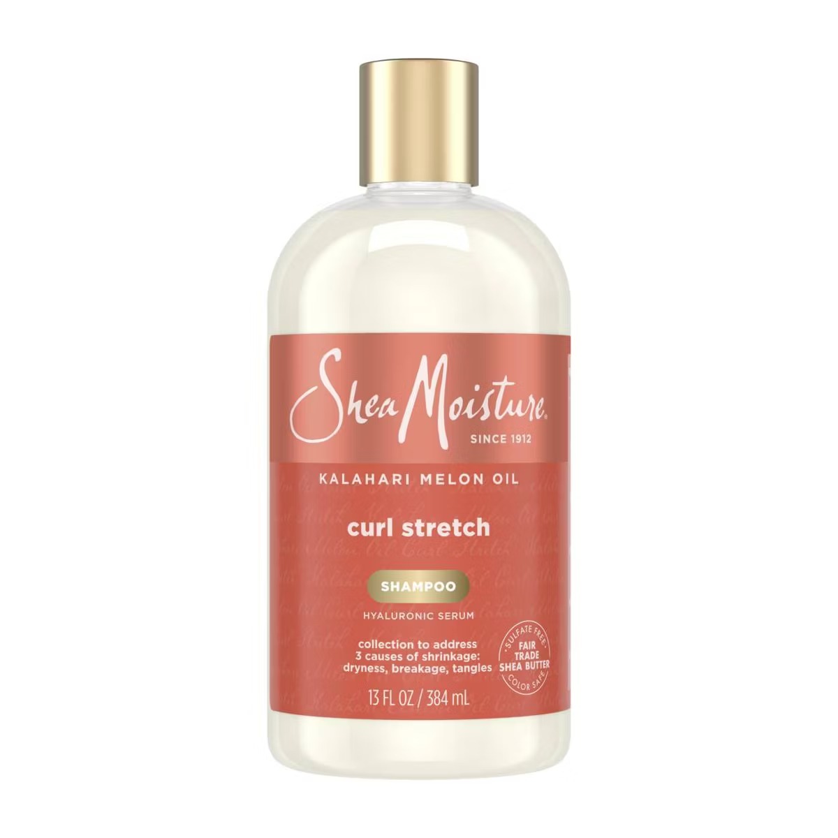 Shea Moisture Curl Stretch Shampoo Kalahari Melon Oil & Marula Oil Infused with Hyaluronic Serum