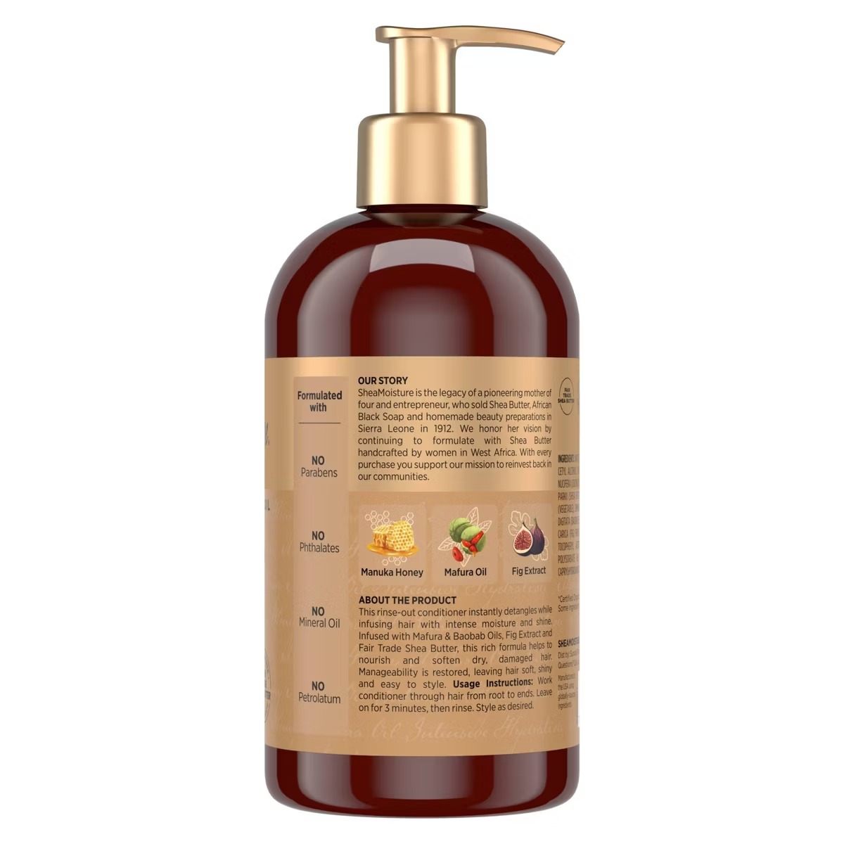 Shea Moisture Manuka Honey & Mafura Hair Oil Intensive Hydration ConditioneR – vista 2