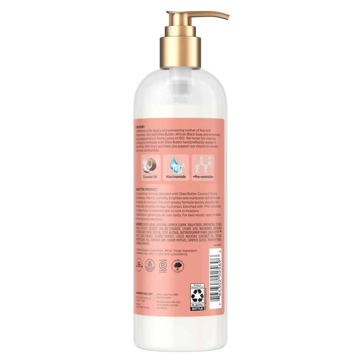 shea Moisture Coconut Hisbiscus Body Lotion – 16 fl oz – vista 2