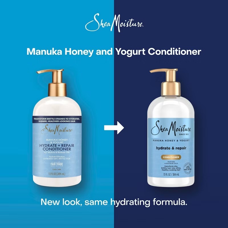 Shea Moisture Manuka Honey & Yogurt Hydrate & Repair Conditioner – 13 fl oz – vista 3