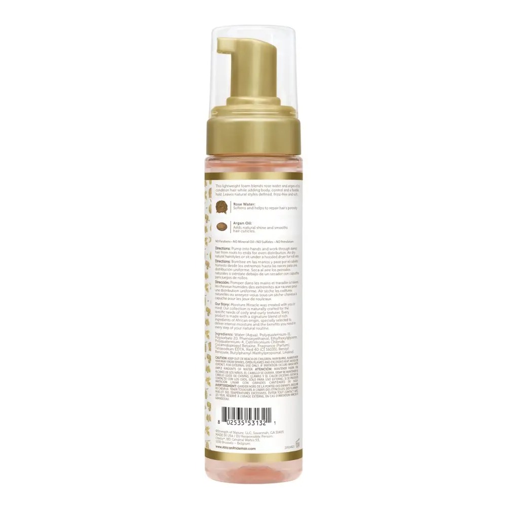 African Pride Moisture Miracle Curl Mousse 251ml