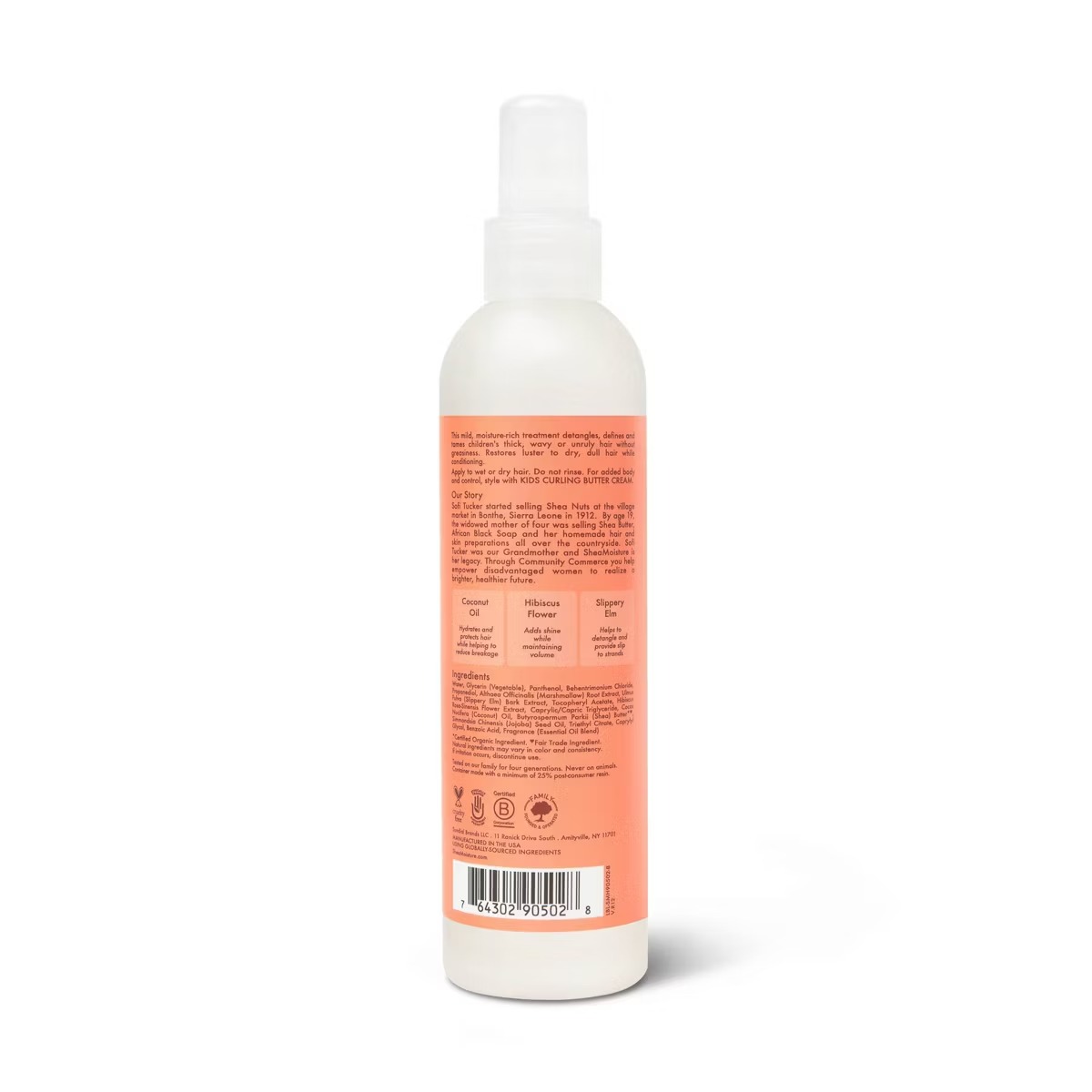 Shea Moisture Coconut & Hibiscus Kids Extra-Moisturizing Detangler