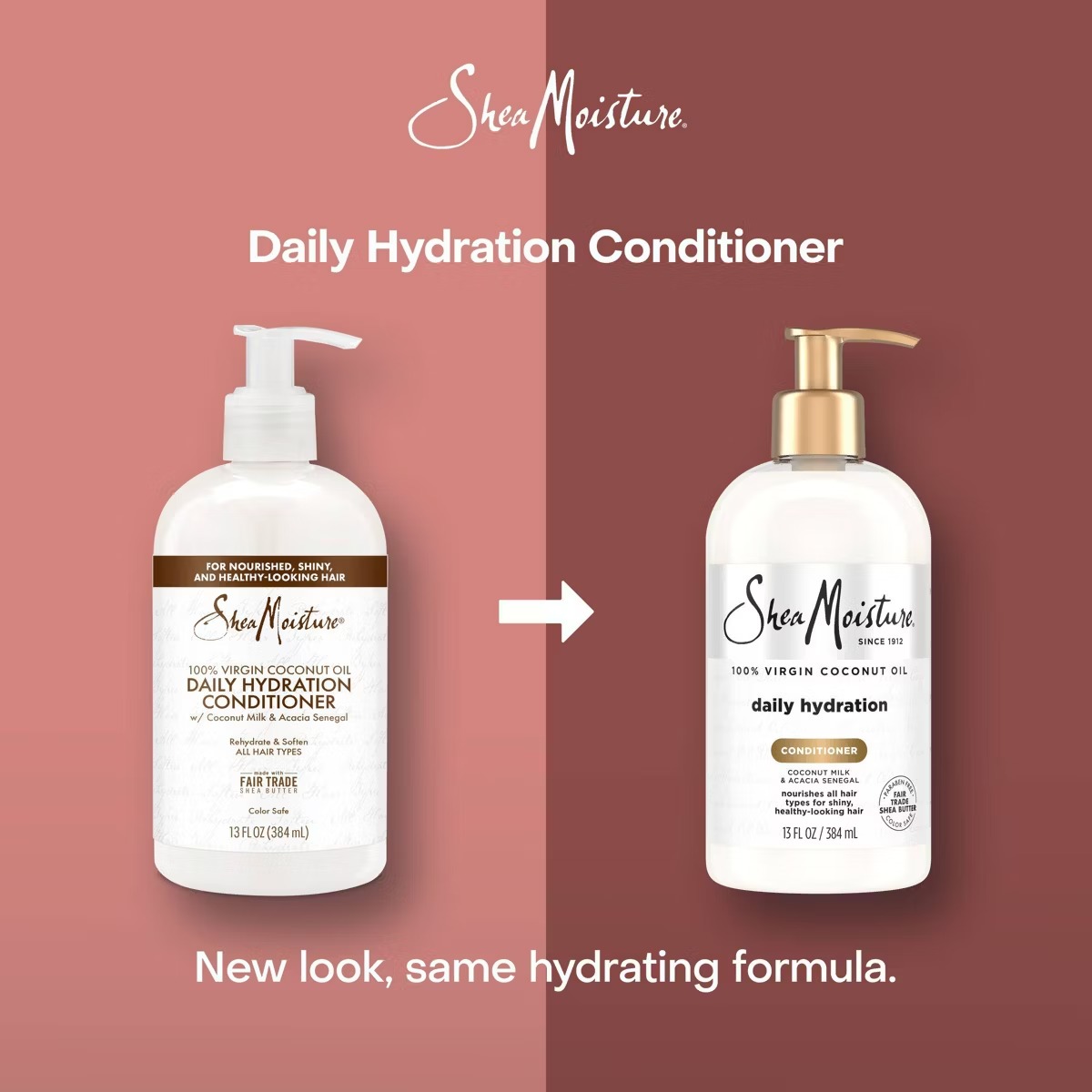 Shea Moisture Virgin Coconut Oil Daily Hydration Conditioner – 13 fl oz – vista 3