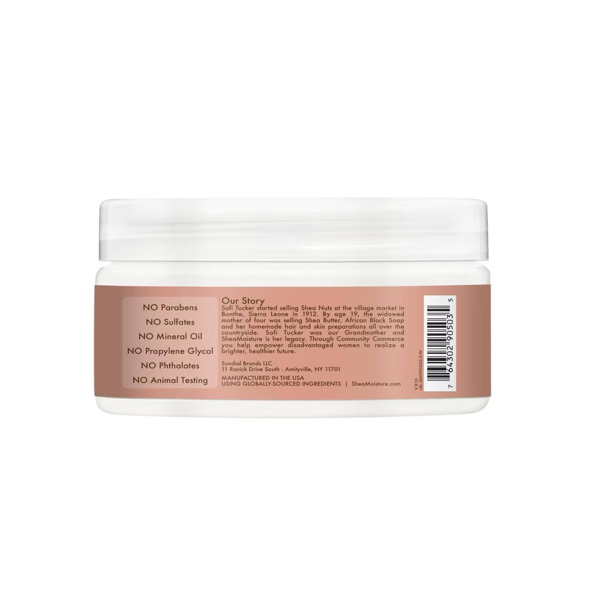 Shea Moisture Coconut & Hibiscus Kids_ Curling Hair Butter Cream – 6oz – vista 2